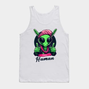 Hello Human Tank Top